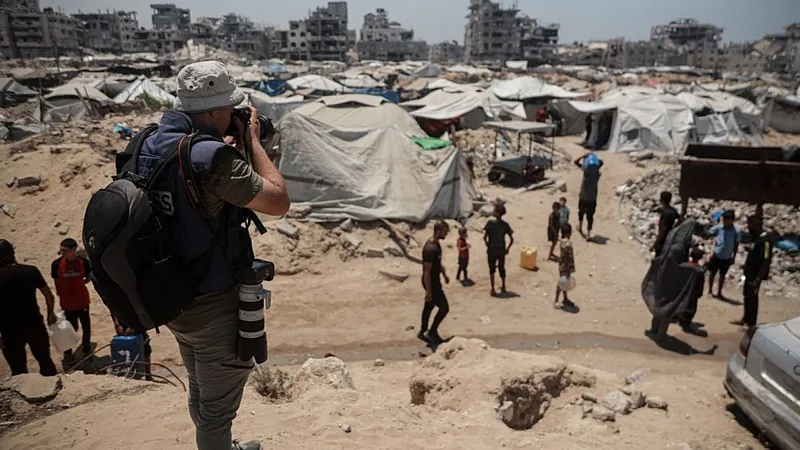 Frustrarea și alarma din Gaza l-au determinat pe Macron să acționeze singur în privința Palestinei - Foto: Profimedia Images
