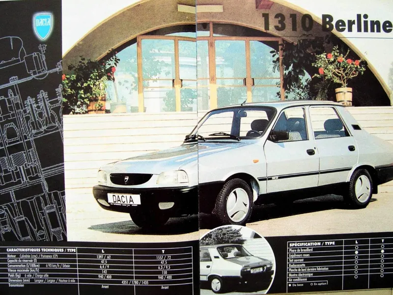 De ce a fost poreclită „Zâmbetul lui Iliescu” ultima Dacia 1300? Cu ce se lăuda și cât costă acum? - Foto: daciarosie.ro