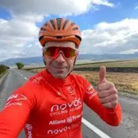 Eduard Novak a concurat sâmbătă la Turul Ciclist al Municipiului Deva/Foto: Facebook