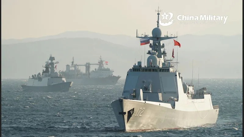 Rusia și China, exercițiu naval comun între 21-27 decembrie/Foto: China Military