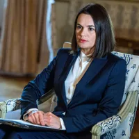 Lidera opoziţiei belaruse din exil, Svetlana Tihanovskaia, cere ajutor președintelui Franței. / Foto: alephnews.ro