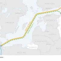 Traseul conductei Nord Stream 2   Infografie: Gazprom