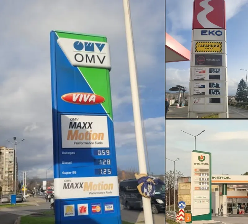 Prețurile carburanților &icirc;n Bulgaria, pe 6 ianuarie 2026 - Foto: Facebook / Forum Bulgaria