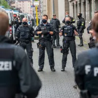Sediul Cancelariei Germaniei a fost atacat miercuri dimineață/FOTO: Getty
