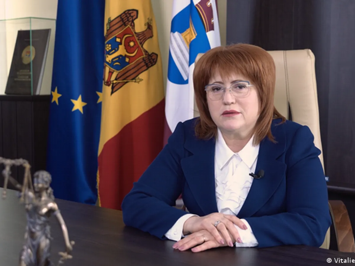 Domnica Manole, președinta Curții Constituționale din Republica Moldova