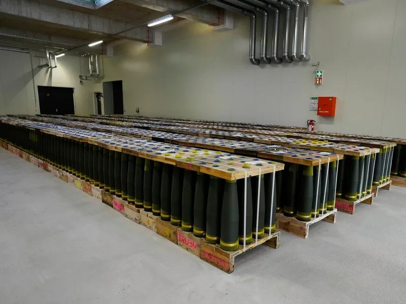 Rheinmetall, cea mai modernă fabrică de pulberi, în România - Foto: Profimedia Images