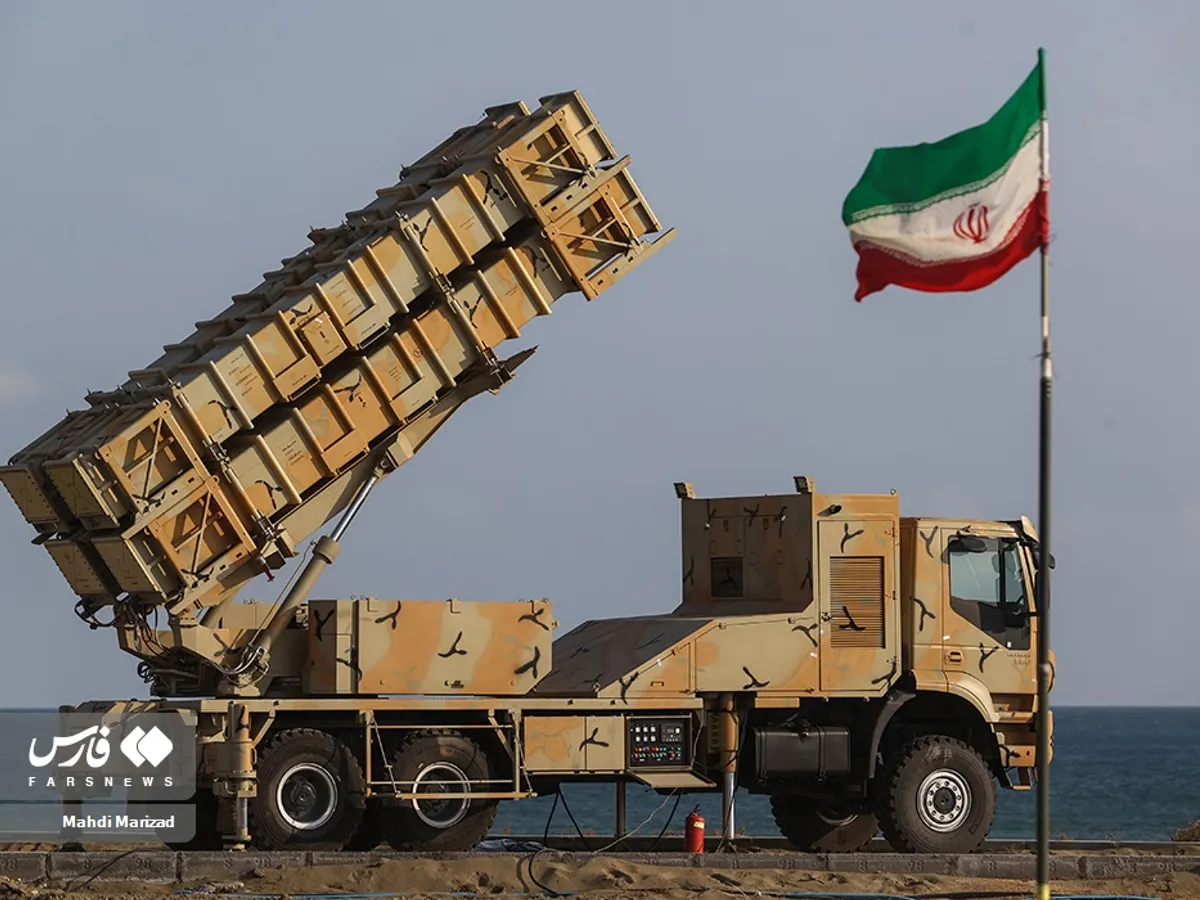 Sistem iranian de apărare aeriană cu rază medie și lungă de acțiune - Foto: IRGC