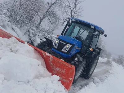 Drumuri înzăpezite - Foto: Facebook / Meteoplus