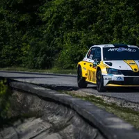 Echipajul Sebastian Barbu/Bogdan Iancu a obținut prima victorie din acest sezon la Raliul Argeșului 2022. / Foto: RallyMax.ro, Facebook
