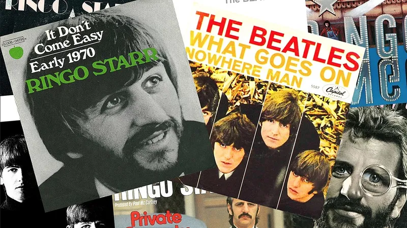 Sir Ringo Starr, fostul baterist al formaţiei The Beatles. / Foto: ultimateclassicrock.com