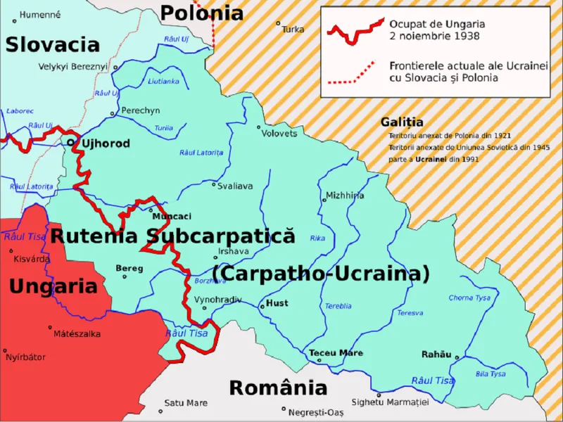 Transcarpatia lovită de bombele lui Putin, parte din Maramureșul istoric