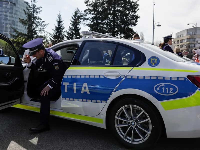 Mașină de poliție - Foto: INQUAM Photos/ Octav Ganea/ Imagine cu caracter ilustrativ