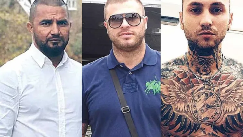 Locotenenții interlopului oltean Rechinu, Patrian, Alin și Piciu, condamnați Foto: NWR