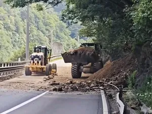 Valea Oltului, paralizată. „Ce se va întâmpla când vor începe lucrările pe bune la autostradă?” - Foto: Captură CNAIR