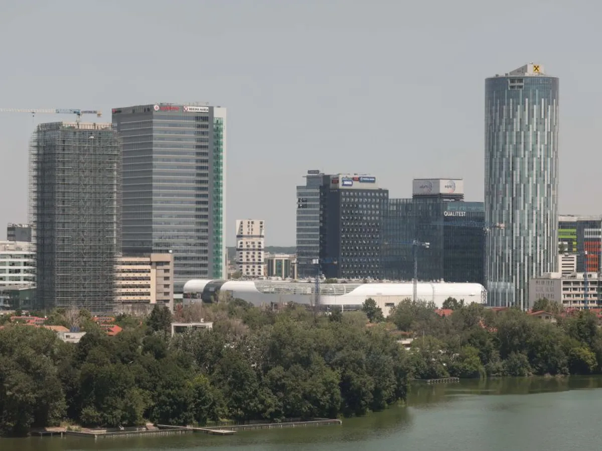 Noi clădiri de birouri din centrul de business Floreasca - Pipera, din Bucureşti - Foto: INQUAM PHOTOS/George Călin