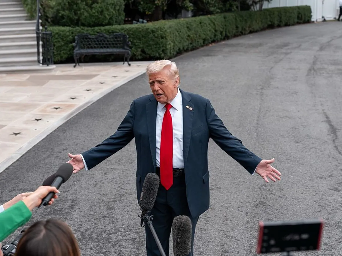 Donald Trump pleacă de la Casa Albă, pentru o vizită-fulger la Quantico - Foto: Profimedia Images