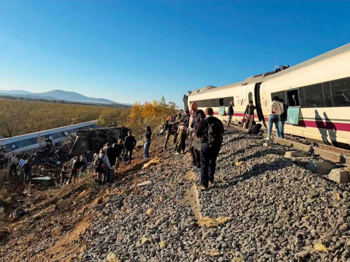 Accident feroviar în Spania - Foto: Profimedia Images