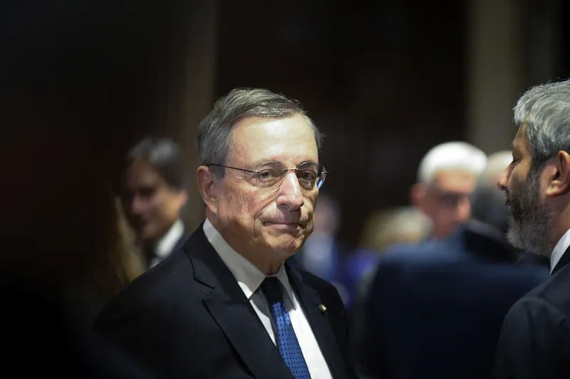 Mario Draghi, economist, fost prim-ministru al Italiei şi fost preşedinte al Băncii Centrale Europene - Foto: Profimedia Images