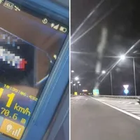 Primul record pe ciotul de autostradă de la Nușfalău: Un vitezoman a „zburat” cu 211 km/h - Foto: sportulsalajean.ro