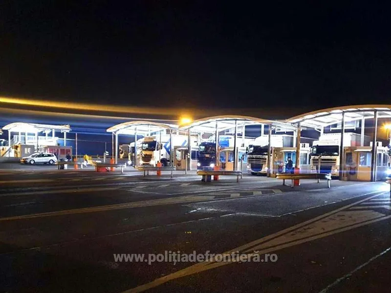 Măsuri radicale luate de autoritățile ungare. Ce se întâmplă cu TIR-urile care tranzitează țara? - Foto: Proliția de Frontieră