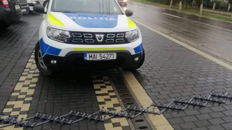 Banda cu țepi Foto: captură portalsm (imagine cu rol descriptiv)