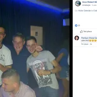 Dăncilă junior (stânga) și consilierul Ilcuș (dreapta), la chef/FOTO: Facebook.com