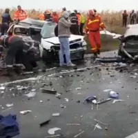 Accident rutier Foto: Digi 24