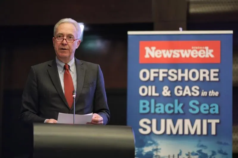 Hans Klemm, la Offshore Oil & Gas in the Black Sea Summit. Foto Inquam Photos/Octav Ganea