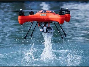 Un student român din Republica Moldova a construit o dronă care funcționează în aer și sub apă - Foto: independent.md