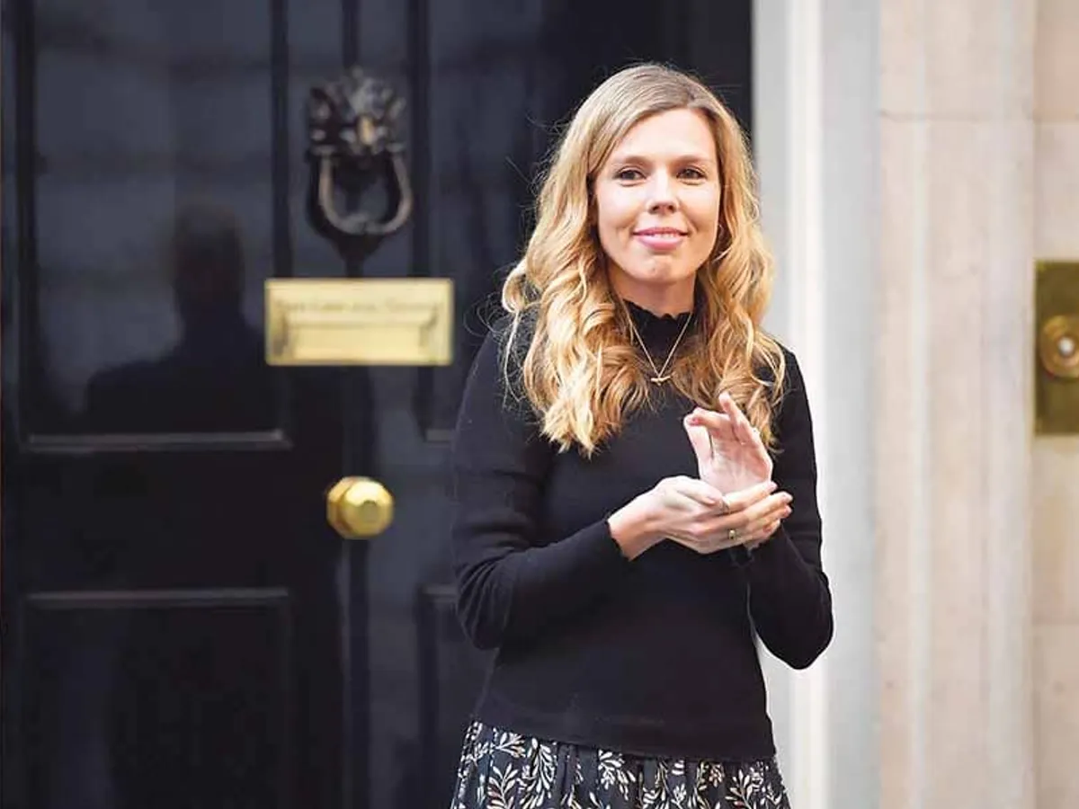 Logodnica premierului britanic, Carrie Symonds, a fost la o petrecere dată de oligarhii ruși pentru politicienii conservatori - Foto: Getty Images