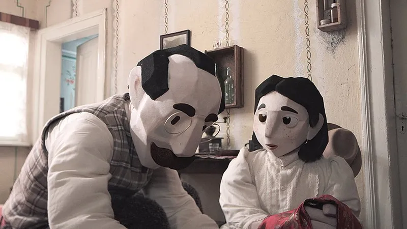 PRODUCȚIE Dumitru Dan și fiica sa, în filmul „Opinci“