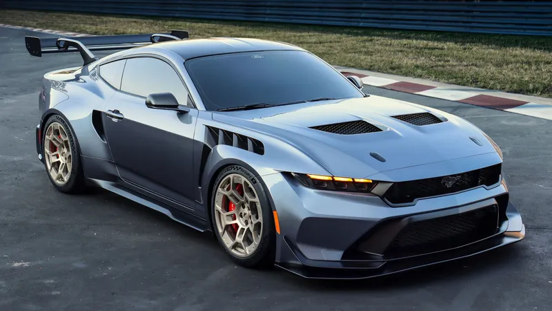 De ce supercar-ul Ford Mustang GTD costă 359.900 € în România și 525.000 € în Austria - Foto: Ford