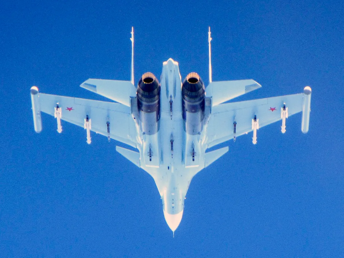 Avion de vânătoare al Rusiei - Foto: Profimedia Images