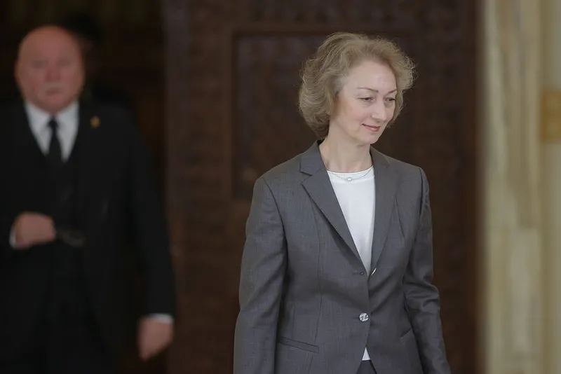 Ceremonie de depunere a Jurământului, de către unii membri CCR - Foto: INQUAM PHOTOS/George Călin