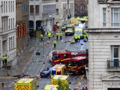 Scene șocante la Liverpool: mașină intrată în fani, un bărbat reținut. Răniți transportați la spital - FOTO: Profimedia (imagine cu rol ilustrativ)