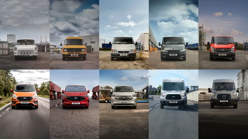 Povestea celei mai vândute dube din istorie: 60 de ani, peste 13.000.000 unități - Foto: Ford