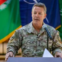 Comandantul forţelor americane şi NATO în Afganistan, generalul Austin Scott Miller, şi-a predat atribuţiile. / Foto: digi24.ro