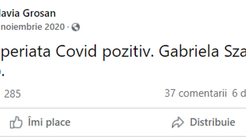 Foto: Facebook/ Flavia Grosan