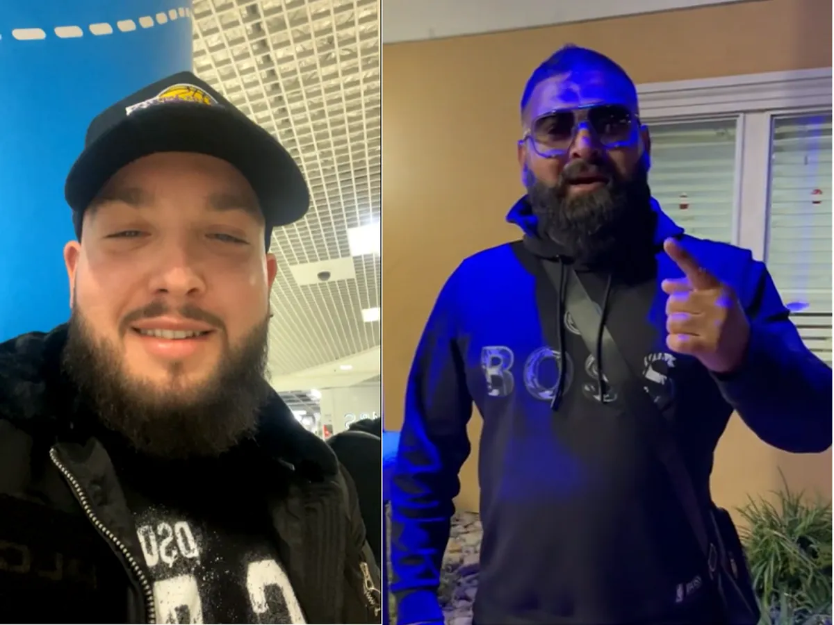Lindon Duduianu a chemat live poliția să-l aștepte la Otopeni. Anaser Duduianu face live-uri în SUA Foto: Facebook