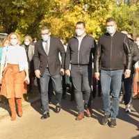 Gabriela Firea în timpul campaniei / FB