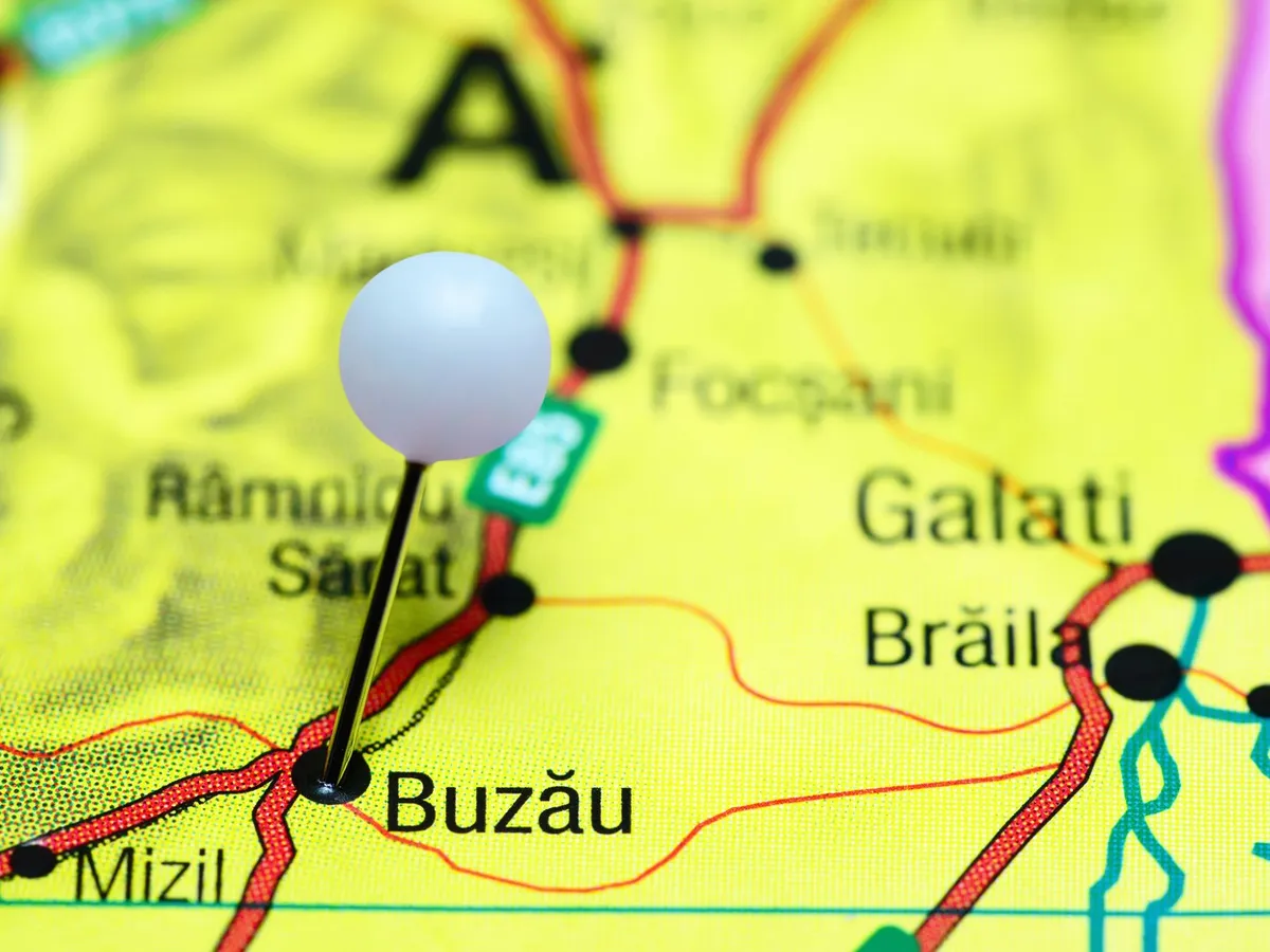 Harta Buzău - Foto: Profimedia Images