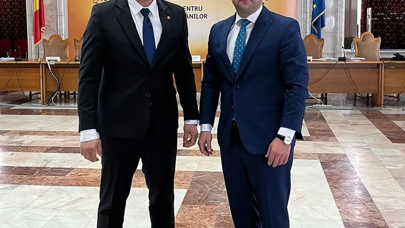 Simion și fostul deputat ALDE - Foto: Facebook /Marian Cucșa