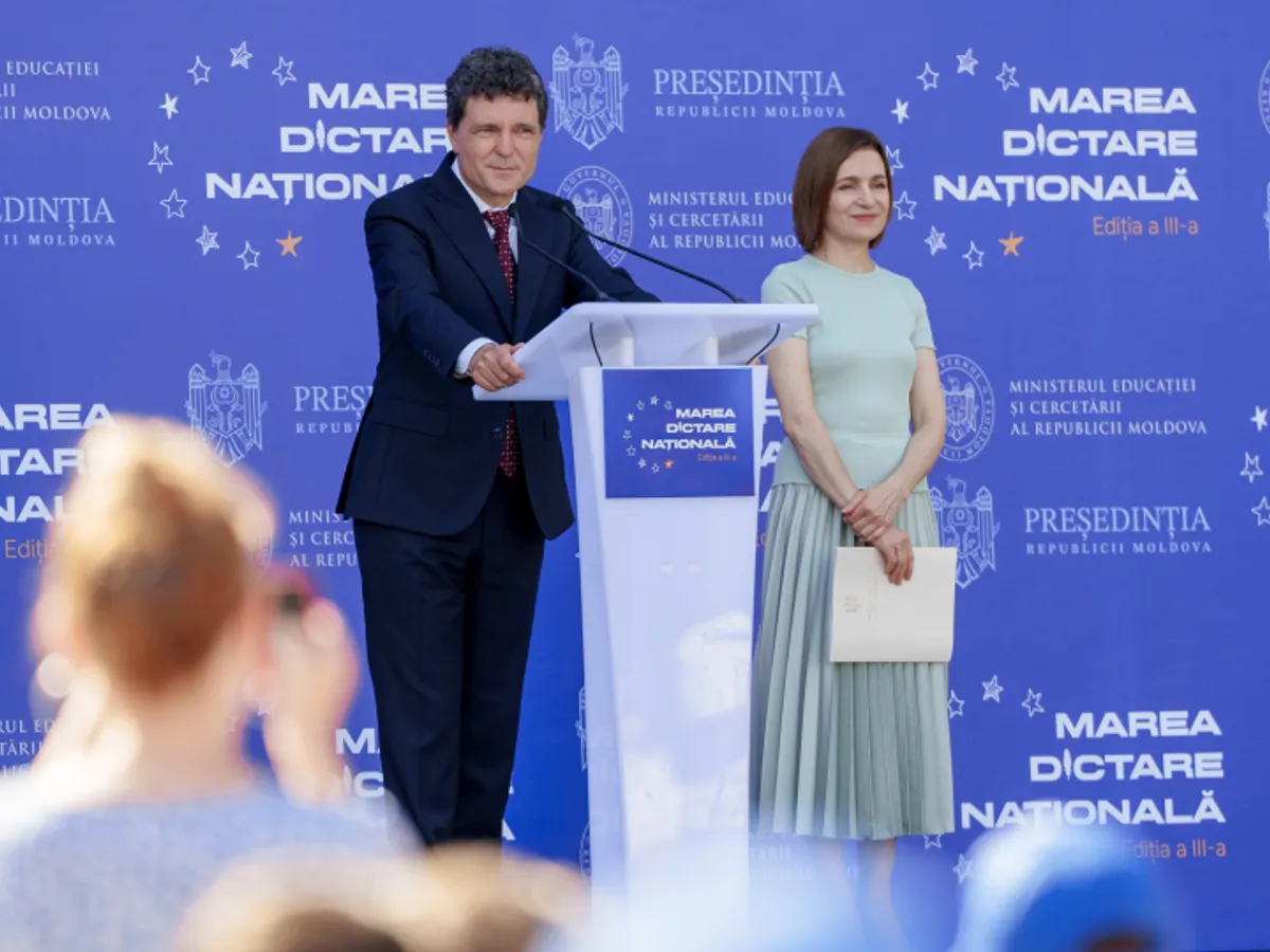 Nicușor Dan și Maia Sandru Foto: Administrația Prezidențială