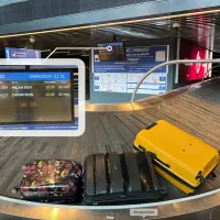 Bandă în aeroport- Foto: Compania Națională Aeroporturi București