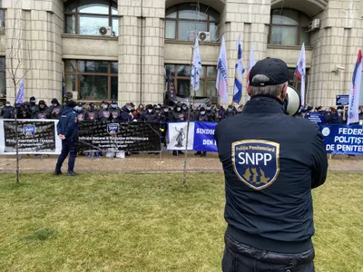 Acțiune de protest - Foto: snpp.ro