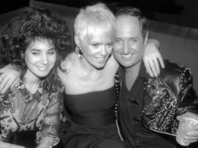 Dara Sedaka, Joey Heatherton și Neil Sedaka, în 1978 - Foto: Profimedia Images