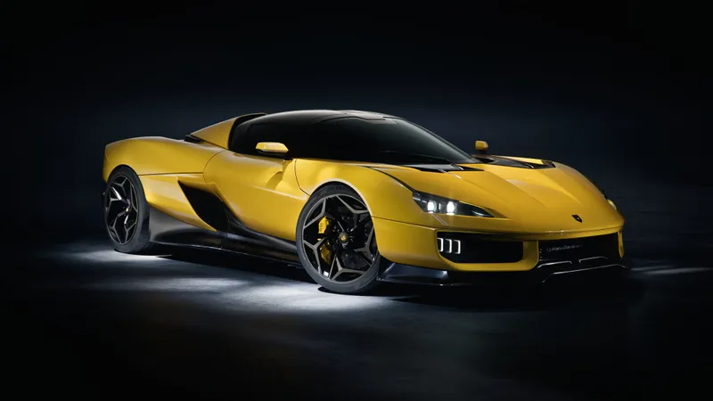 Interzis, iubitorilor de mașini electrice! Supercar cu motor V12 pe benzină de 2.128 de cai, manuală - Foto: Giamaro Automobili