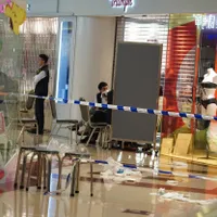 Imagine din mall-ul în care au fost ucise cele două femei Foto: profimediaimages