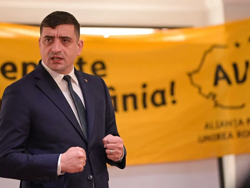 George Simion, liderul AUR, are un discurs plin de xenofobie și șovinism - Foto: Profimedia Images
