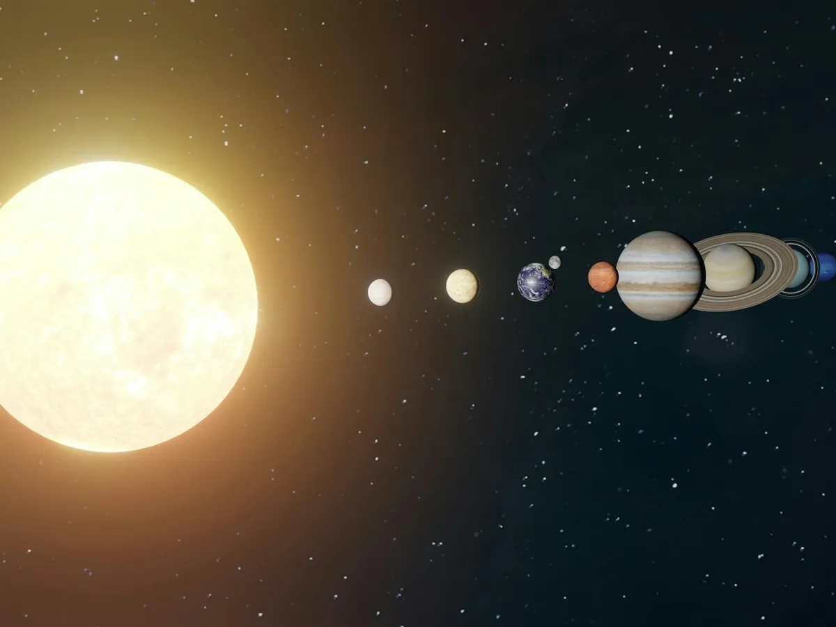 Alinierea a șapte planete se apropie